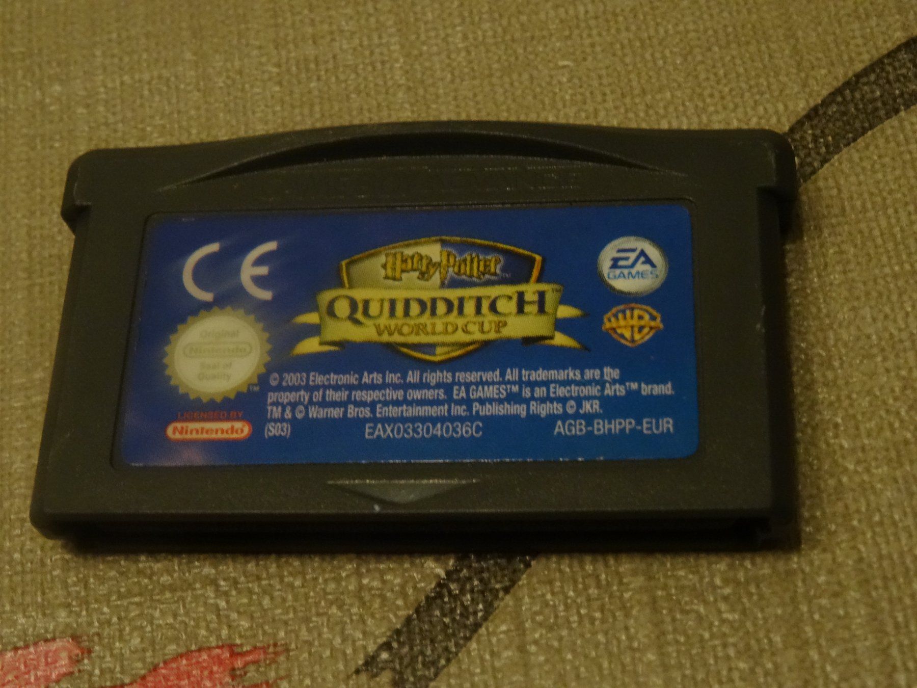 Nintendo Giochi: Harry Potter - Quidditch - World Cup GBA – Usato da Olten venduto da Disc-Ausverkauf