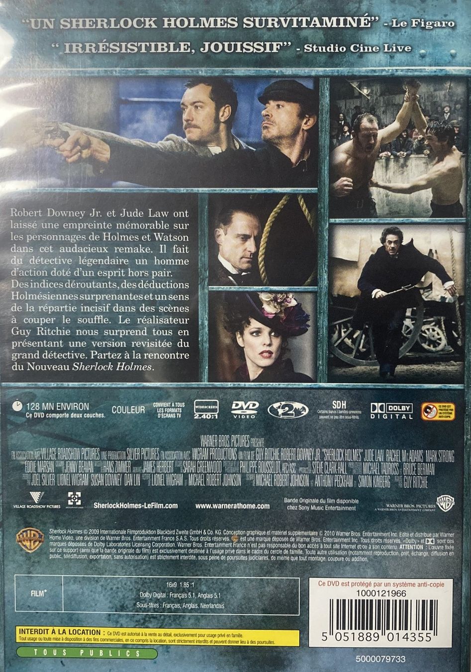 Tutti i DVDs: SHERLOCK HOLMES (1 DVD) – Usato da Bottens venduto da hotter-than-hell 1