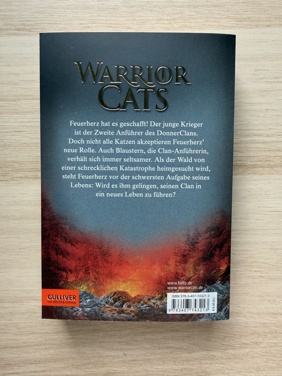 Libri: WARRIOR CATS Staffel 1 Band 1-6 – Usato da Zürich venduto da Fuxion 4