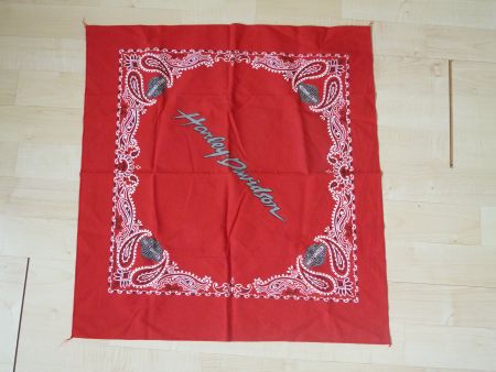 rotes Harley Davidson Tuch  von Amerika