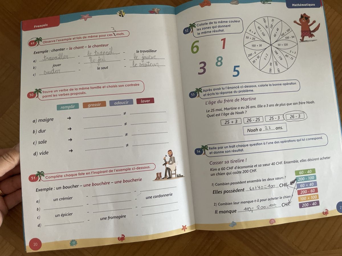 Libri: Je progresse en Vacances 4e Harmos vers la 5e comme – Nuovo (secondo la descrizione) da Versoix venduto da Pti-pois 5