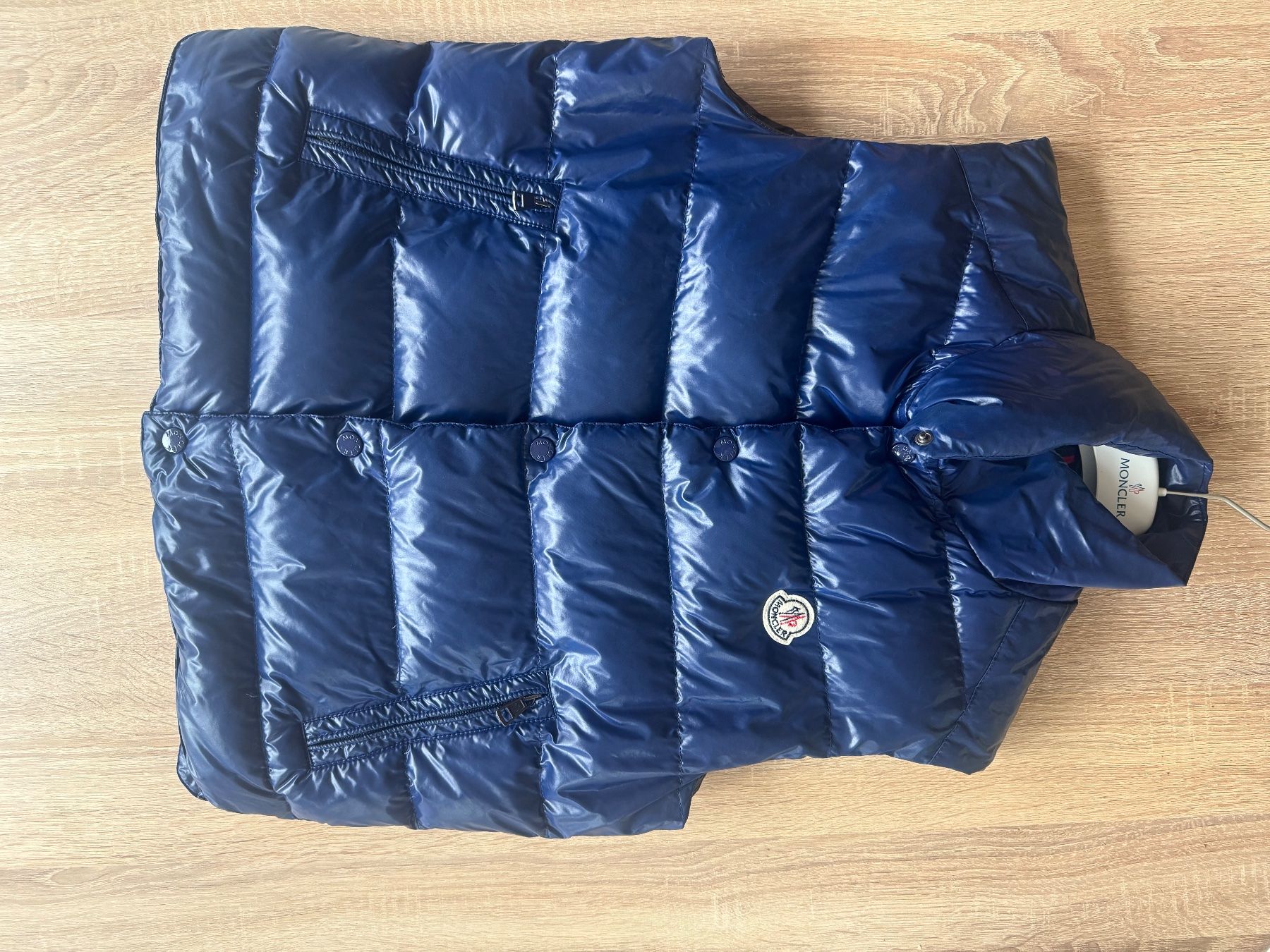 Moncler Gilet & Giacche: Moncler Vest Blue – Usato da Küsnacht ZH venduto da lou_ywp5