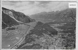 Brienzwiler - Blick auf Haslital und Brienzersee