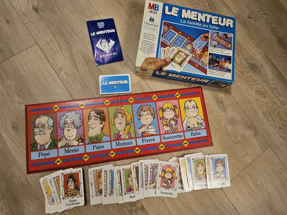 jeu Le menteur, la famille en folie MB de 1993 | Kaufen auf Ricardo