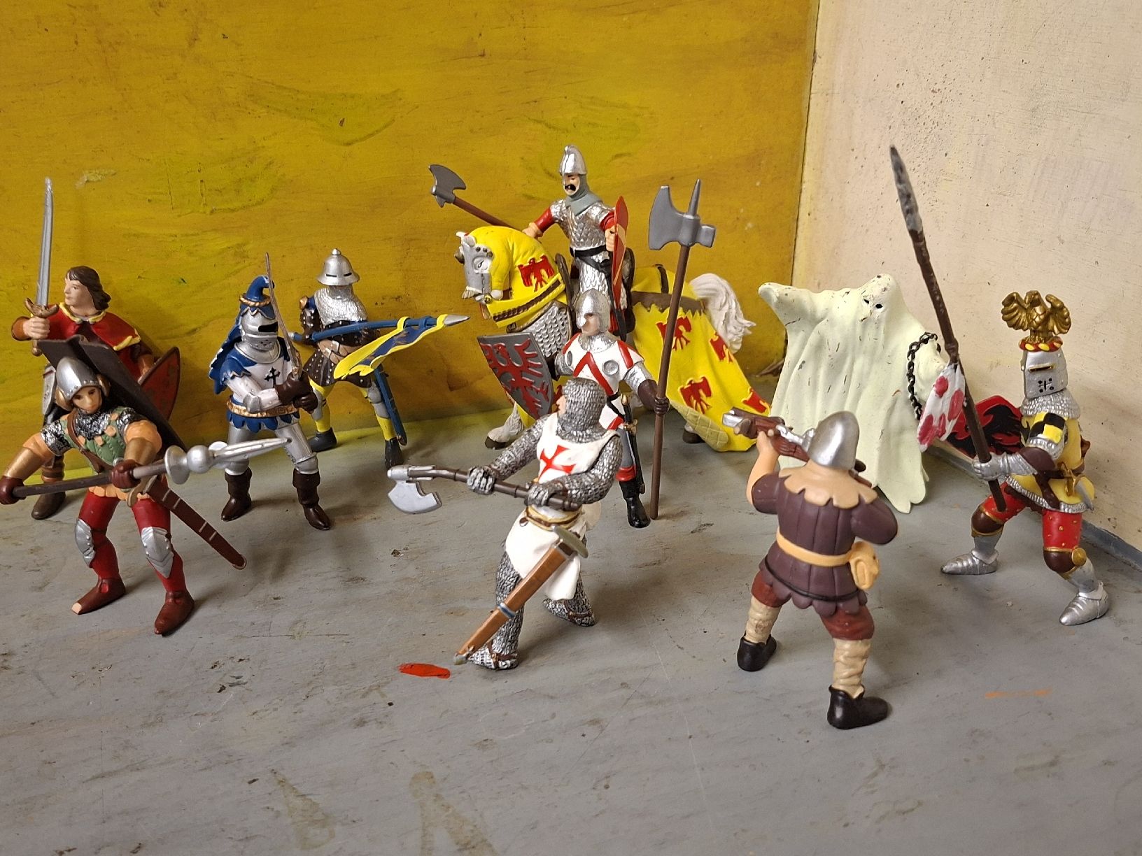 Giocattoli: 10 figurines Papo du Moyen-âge – Usato da Monthey venduto da Jmbois 3