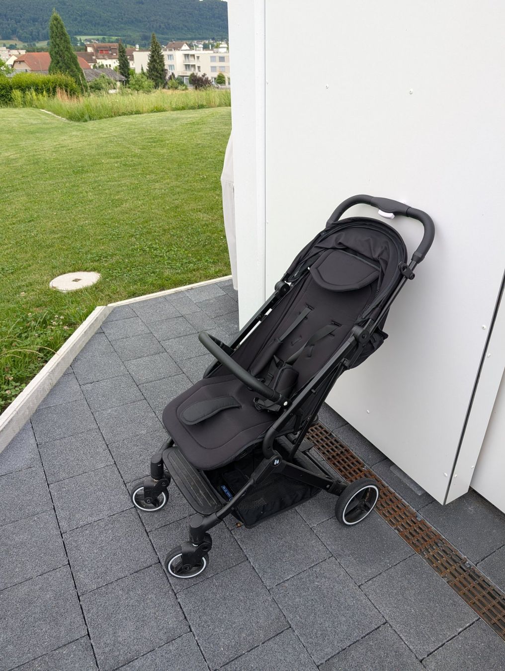 Kinderwagen: Hauck Buggy schwarz – Gebraucht aus Obergösgen von EL-SKA