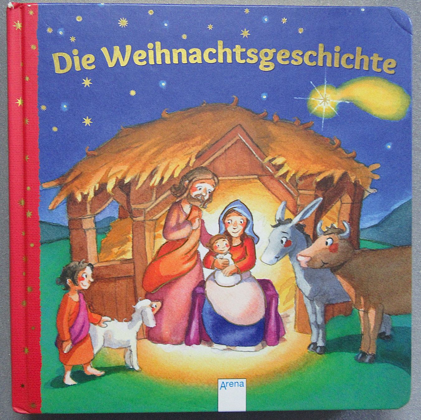 Bücher: Die Weihnachtsgeschichte - kartoniertes Bilderbuch – Gebraucht aus Auenstein von Padabimbim