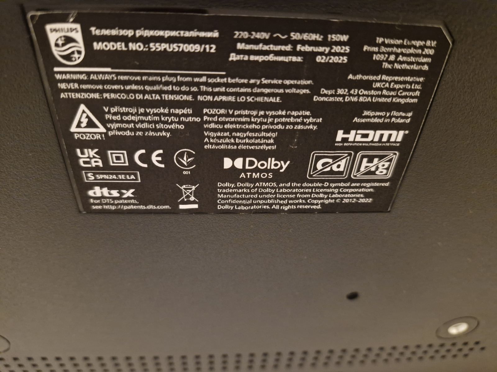 Fernseher: Fernseher Philips 55PUS7009/12 neu  – Neu (gemäss Beschreibung) aus Grenchen von redstar 4