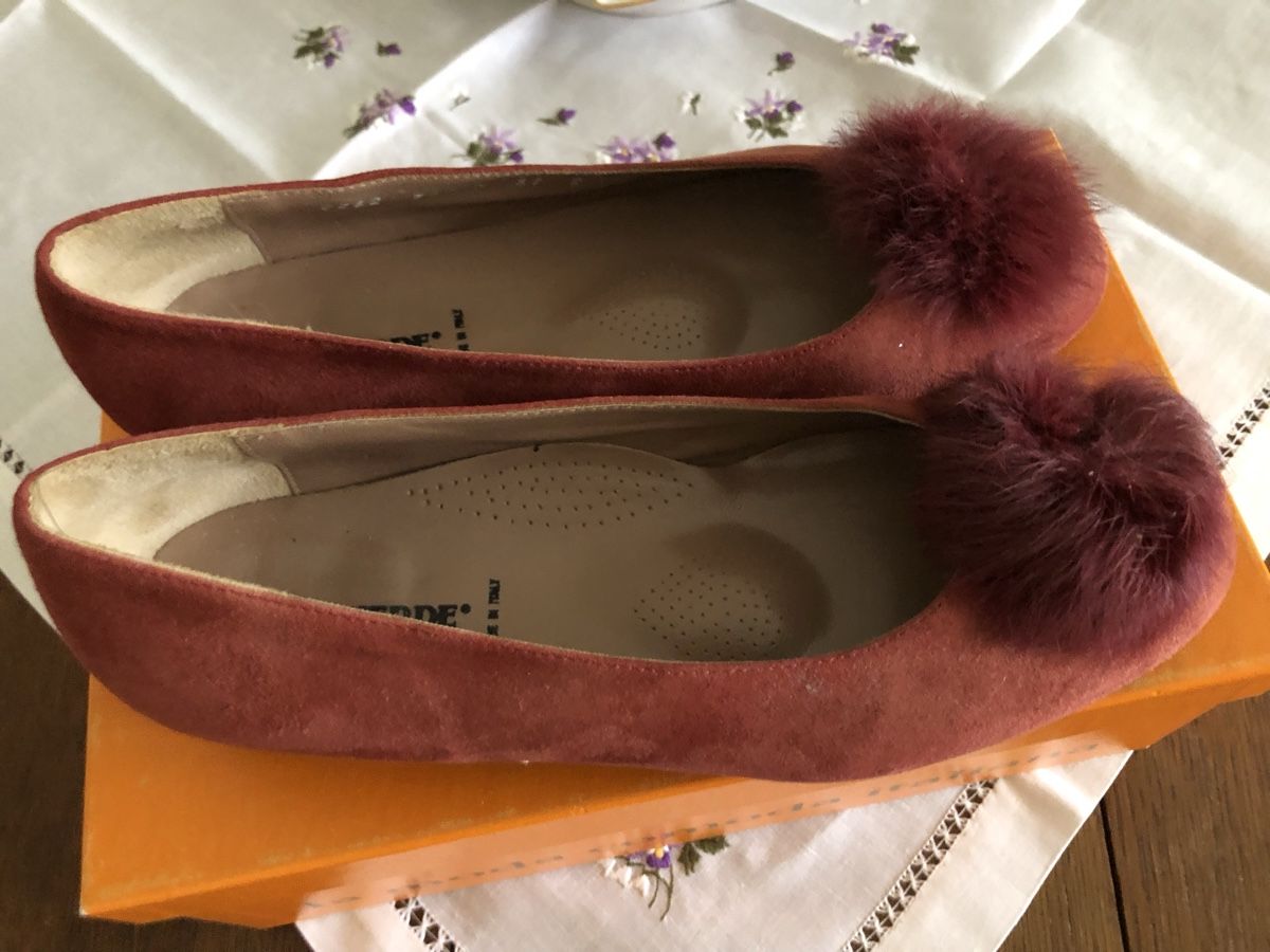 Scarpe da donna: Valverde Ballerinas, rostfarben 37, neu – Nuovo e nell'imballaggio originale da Solothurn venduto da Congela 4