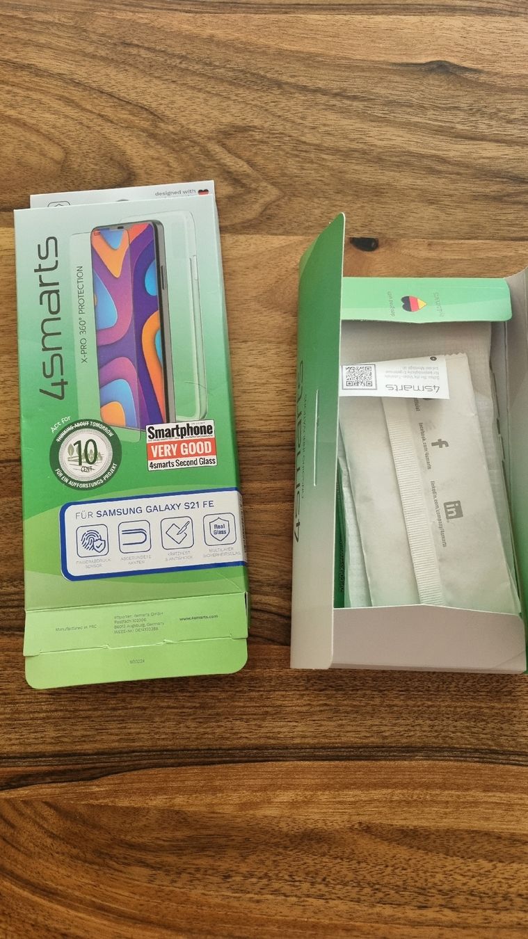 Samsung Cover & Protezioni schermo: Samsung Galaxy S21 FE Case & Displayfolie - ORIGINALVERPACKT – Nuovo e nell'imballaggio originale da Lyss venduto da I-be-R
