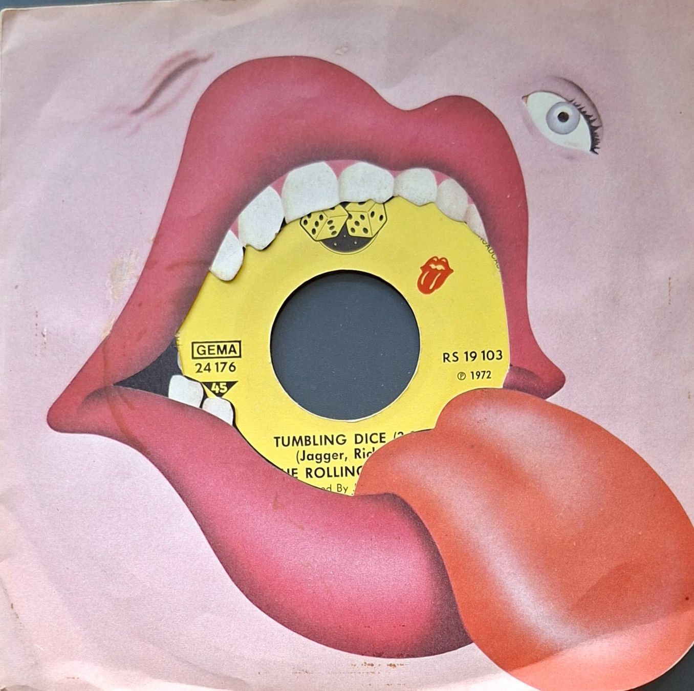 Dischi in vinile: Vinyl-Single Rolling Stones - Tumbling Dice – Usato da Langenthal venduto da Modo39