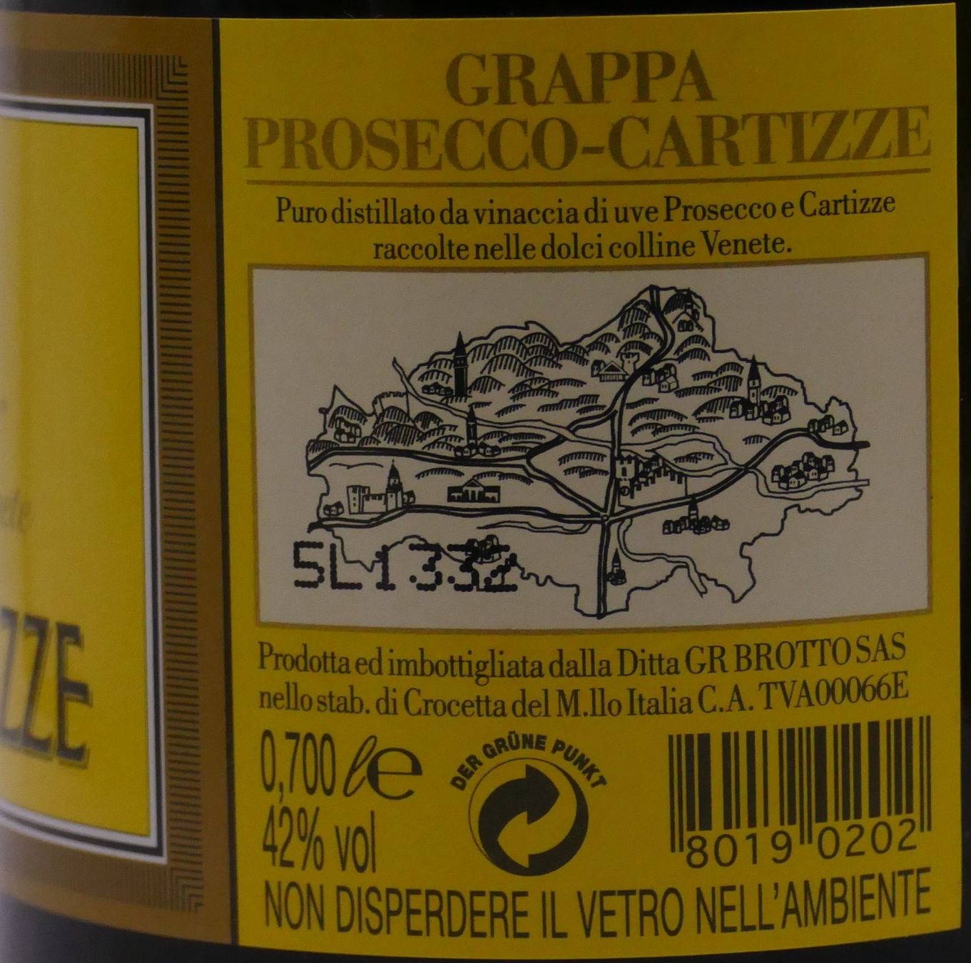 Bevande alcoliche: Grappa Prosecco Cartizze – Nuovo e nell'imballaggio originale da Hochdorf venduto da Sukram58 3