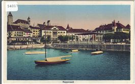 Rapperswil SG - Hotel du Lac - Litho