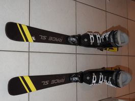 Kinderski RACE SL 120 cm mit Skischuhen Gr. 38–39