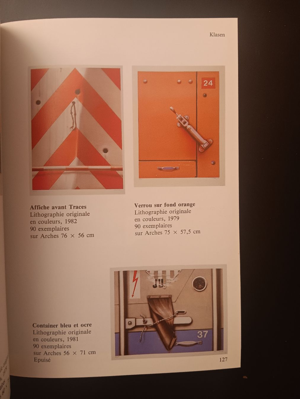 Bücher: lithographie gravures originales 1985 Maeght – Gebraucht aus Lausanne von Grabock 4