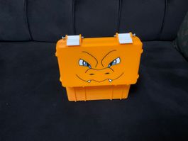 🔥 Glurak Toploader-Aufbewahrungsbox | 3D-Druck 🔥