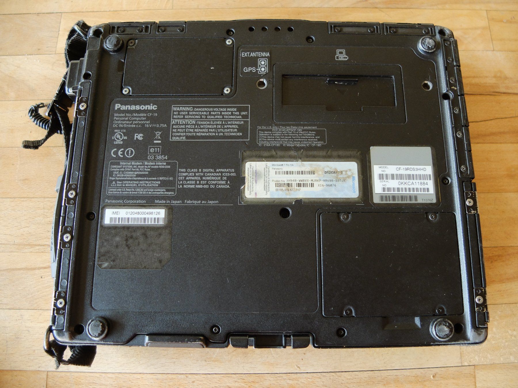 Panasonic Notebook: Panasonic CF-19 / ordinateur portable et tablette – Usato da Nyon venduto da granada02 5