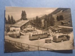 SAURER  BUS  CARTE  POSTALE  ADELBODEN VINTAGE