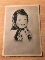 Alte Postkarte, Kind mit Kopftuch, Top Zustand! 48