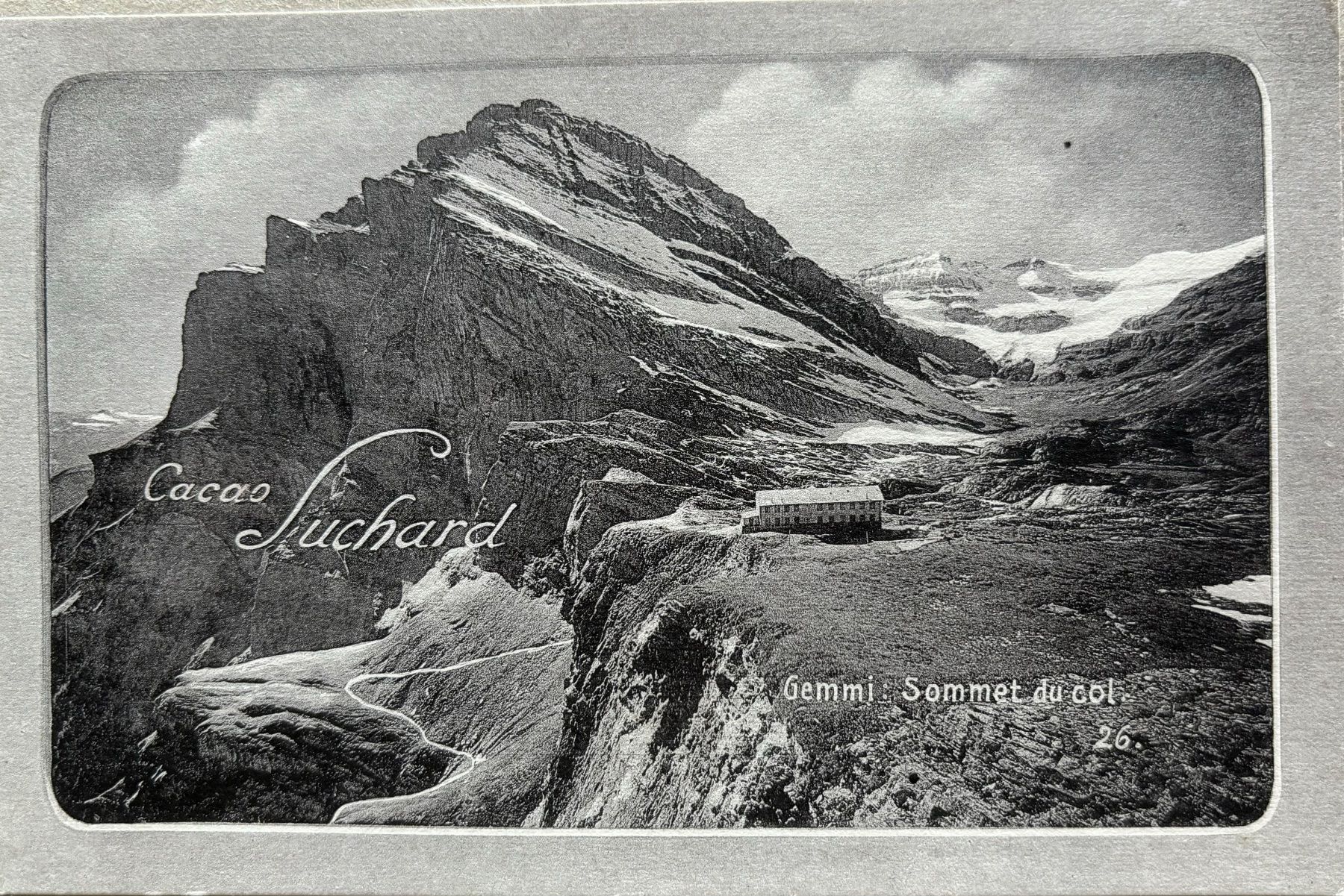 Cartoline postali: Gemmi Wallis Chocolat Suchard Werbung – Usato da Frauenfeld venduto da Merk52
