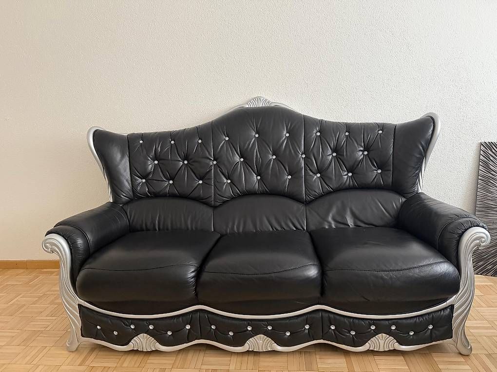 Divani: Echtleder Sofa's + Tisch + Spiegel – Usato da Dietikon venduto da nik_sc6g 1
