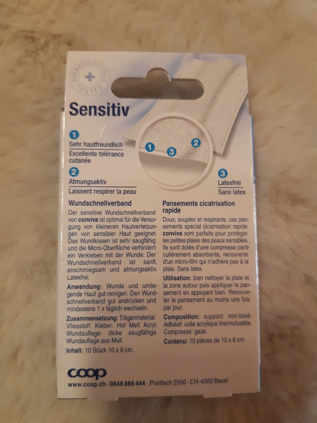 Sonstige Körperpflege: Conviva Sensitiv Pflaster 3x – Neu und originalverpackt aus Toffen von Gwunderegge77 1