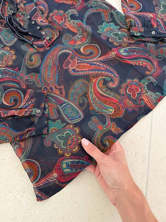 Camicette: Paisley Bluse Gr. 34 s.Oliver – Usato da Merlischachen venduto da GlamGarb 2