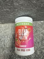 Myvegan Clear Vegan Protein Erdbeere 320g ungeöffnet