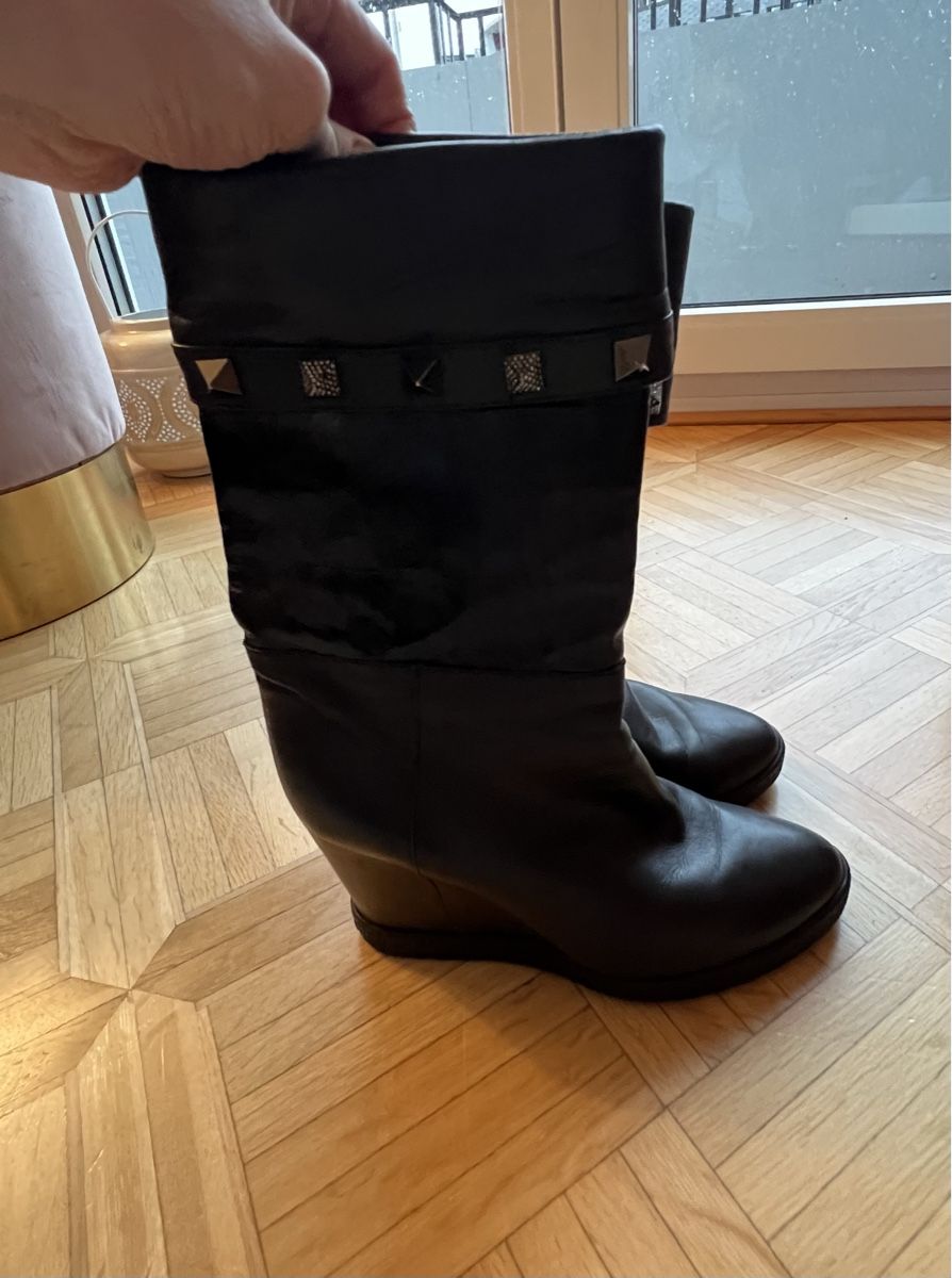 Scarpe da donna: Stiefel Leder Le Silla – Usato da Zürich venduto da VicParis5 1