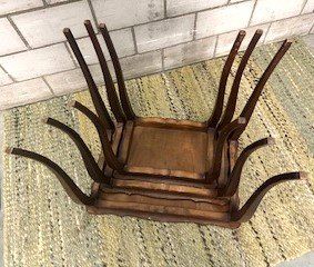 Tavoli: 3  eR  HoLz BeisTeLLtisChLi  SeT – Usato da Winkel venduto da zeho 6