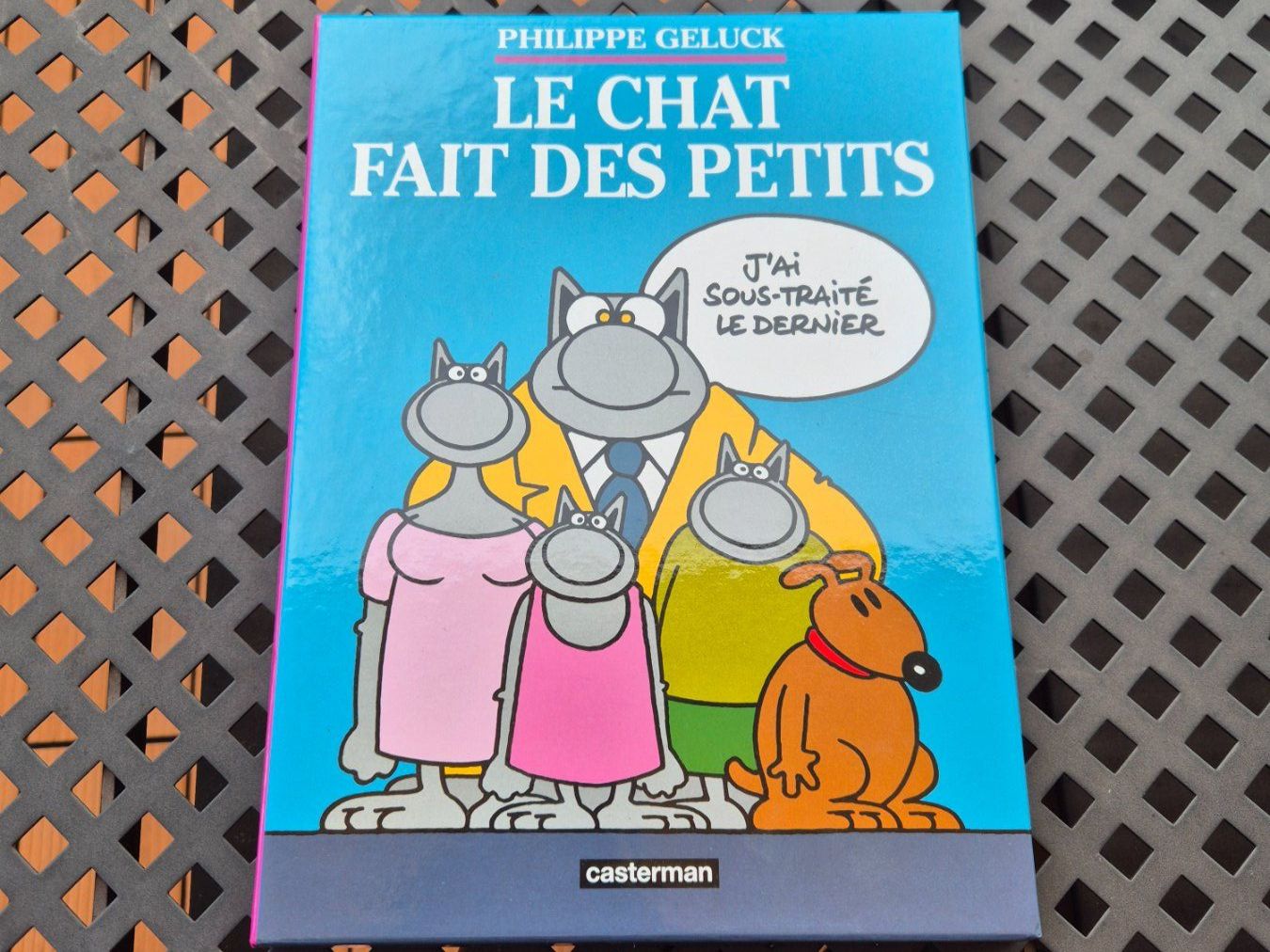 Fumetti: BD - Coffret "Le Chat fait des petits" - Philippe Geluck – Nuovo (secondo la descrizione) da Cossonay-Ville venduto da Axe_ll_e