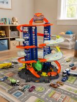 Hot Wheels Ultimate Garage mit T-Rex – grosse Autogarage 