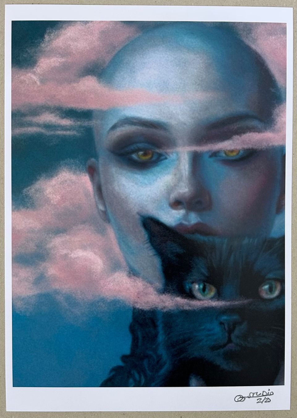 Foto & Immagini: Bubble Studio: Katzen Augen, signiert 2/20 – Nuovo (secondo la descrizione) da Meilen venduto da Art-Friend