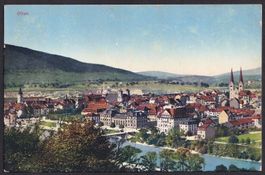 Olten Generalansicht Amthausquai Richtung Wangen
