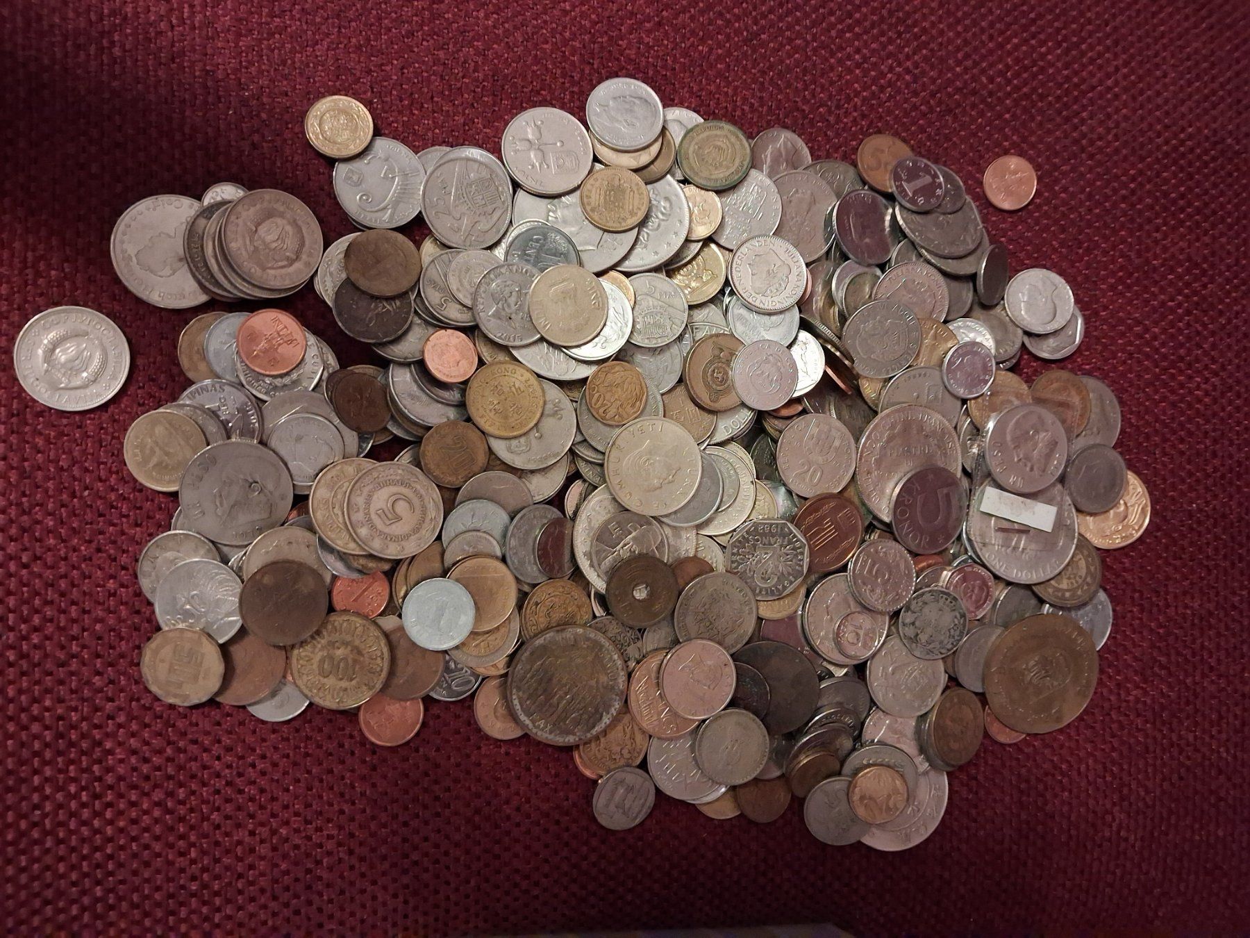 Tutti le monete: Lot monnaie 4,6kg – Usato da Neuchatel venduto da thi_ryr8