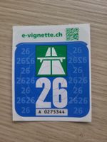 Autobahnvignette 2026