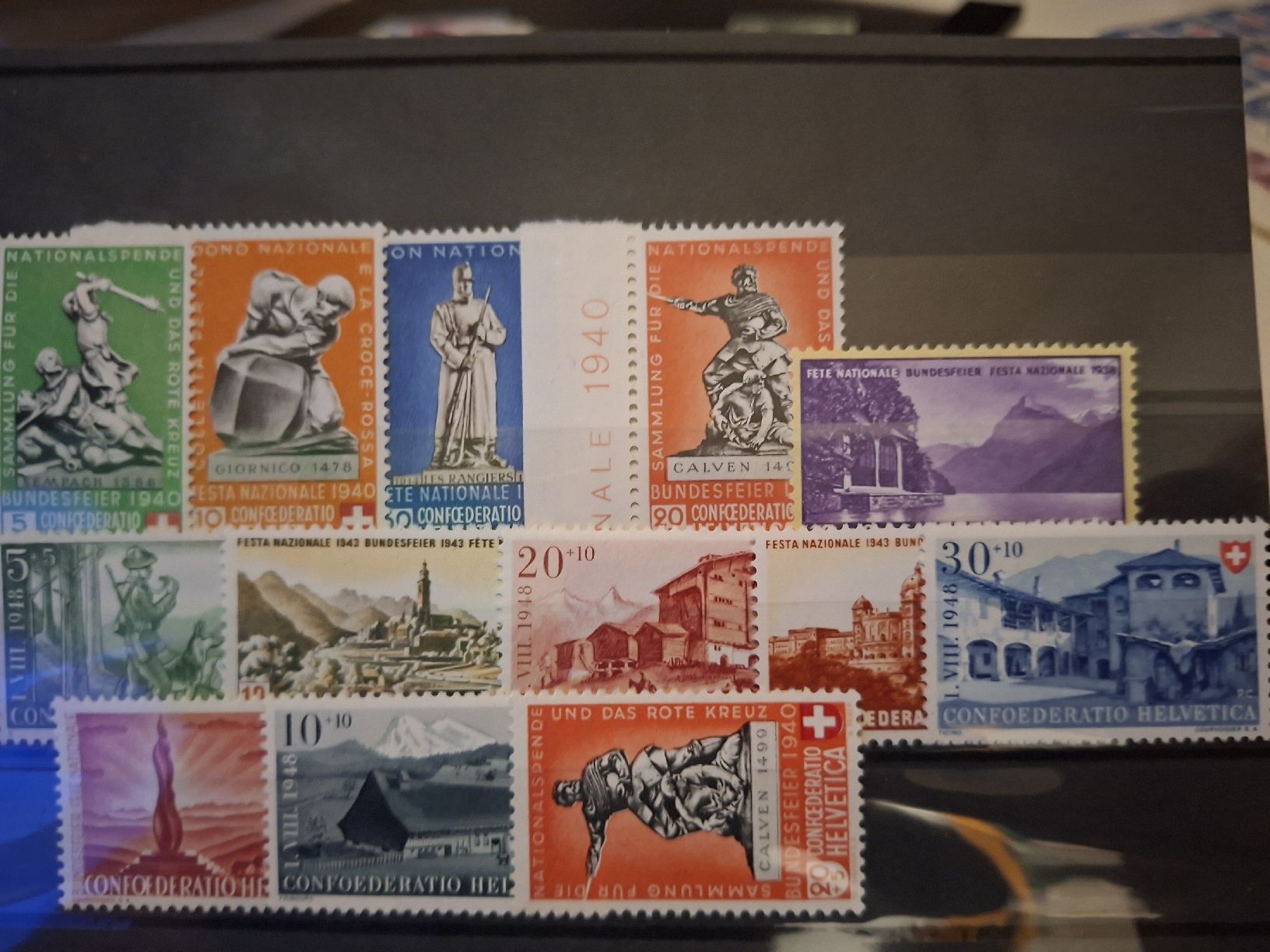 Alle Briefmarken: Einzelmarken Pro Patria **  – Gebraucht aus Balgach von SIMEON27