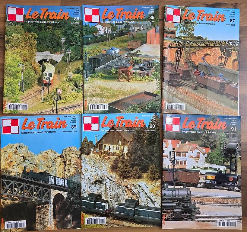 Revues & Magazines: 6 lots de magazines de modélisme LE TRAIN – D'occasion à Lignières par grisoux41