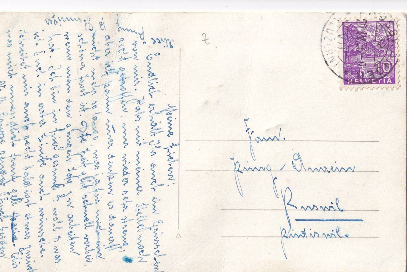 Cartes postales: Grosswangen Gesamtansicht – D'occasion à Olten par clotaldi 1