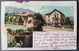 Chatel St. Denis 1913 Kelterei Müller