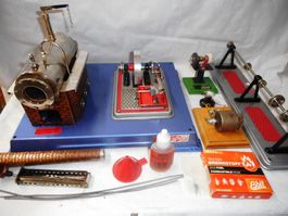Dampfmaschine Wilesco D12  Zubehör 3 Antriebsmodelle