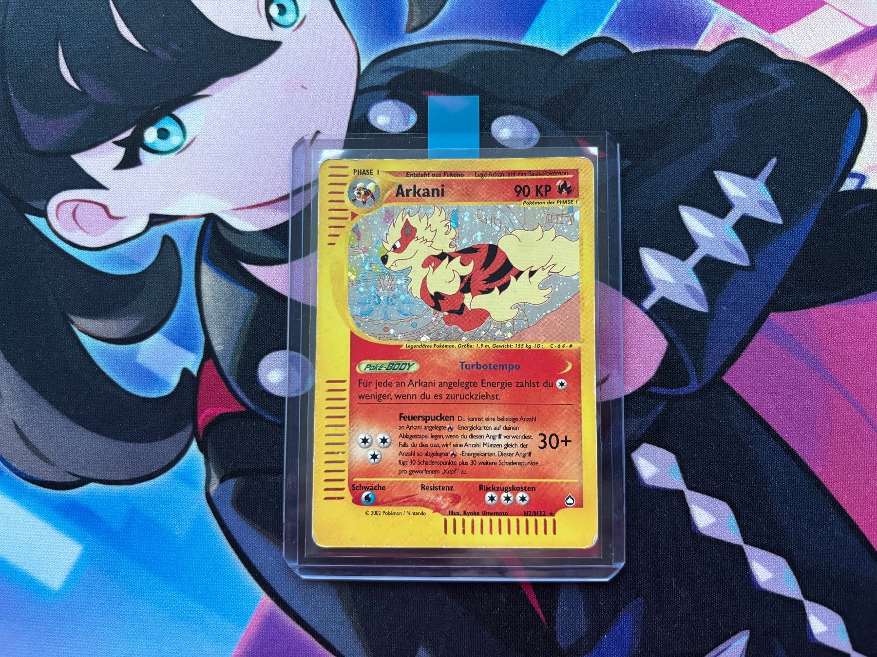 Pokémon Carte collezionabili: 2002 POKEMON Arkani Holo Aquapolis H2 – Usato da Wilen (Sarnen) venduto da Seeungeheuer