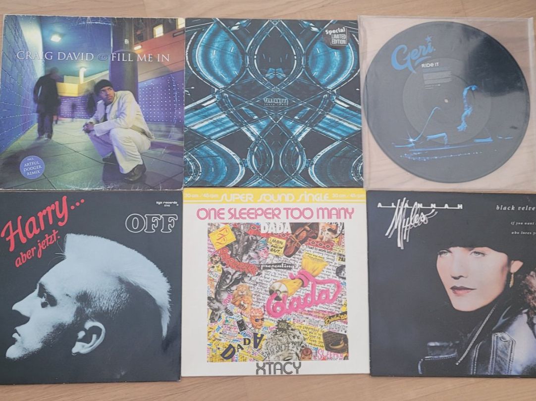 Schallplatten: 6 Maxi Divers – Gebraucht aus Martigny von MZ-67