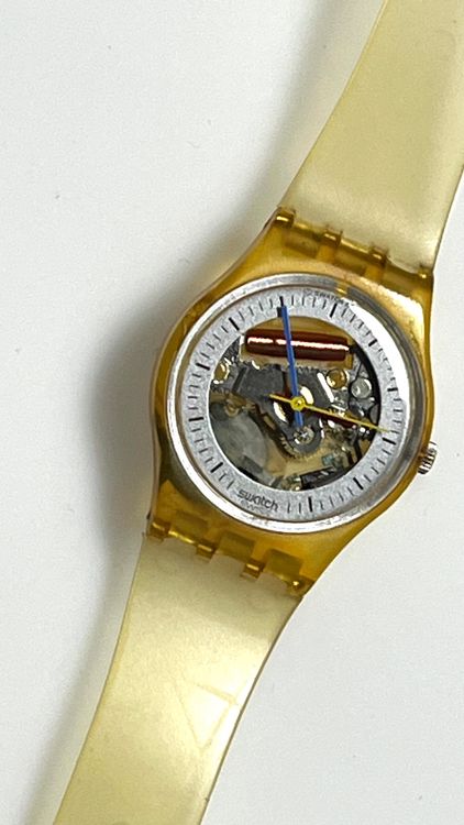 Swatch Gold Transparent Rarität 1