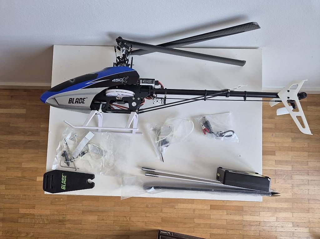 Modellismo RC: Hélicoptère radiocommandé Blade 450X – Usato da Genève venduto da Thefirstseller 2