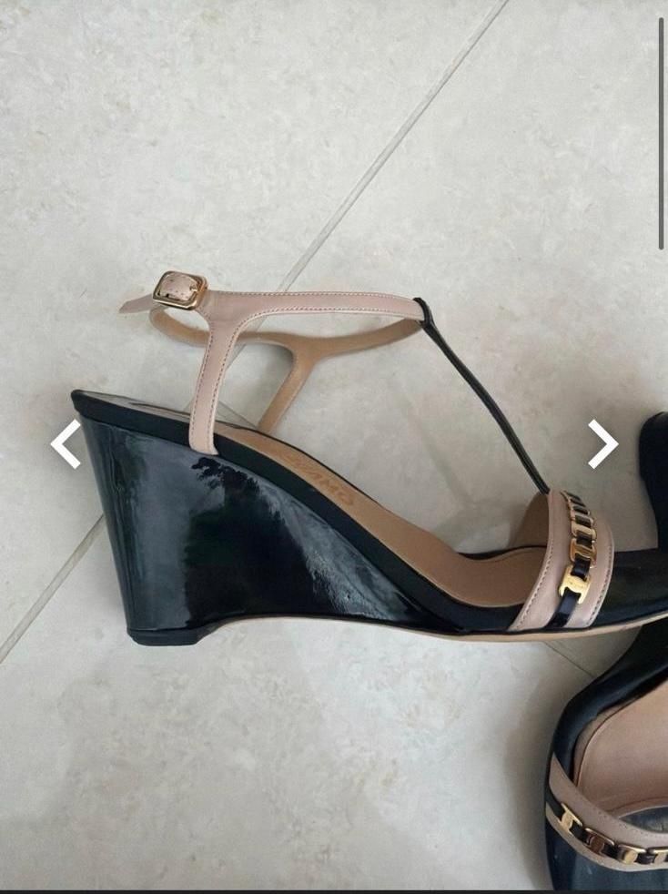 Salvatore Ferragamo Damenschuhe: Salvatore Ferragamo Wedge Sandale Gr. 39 – Gebraucht aus Zumikon von Stefan3535 1