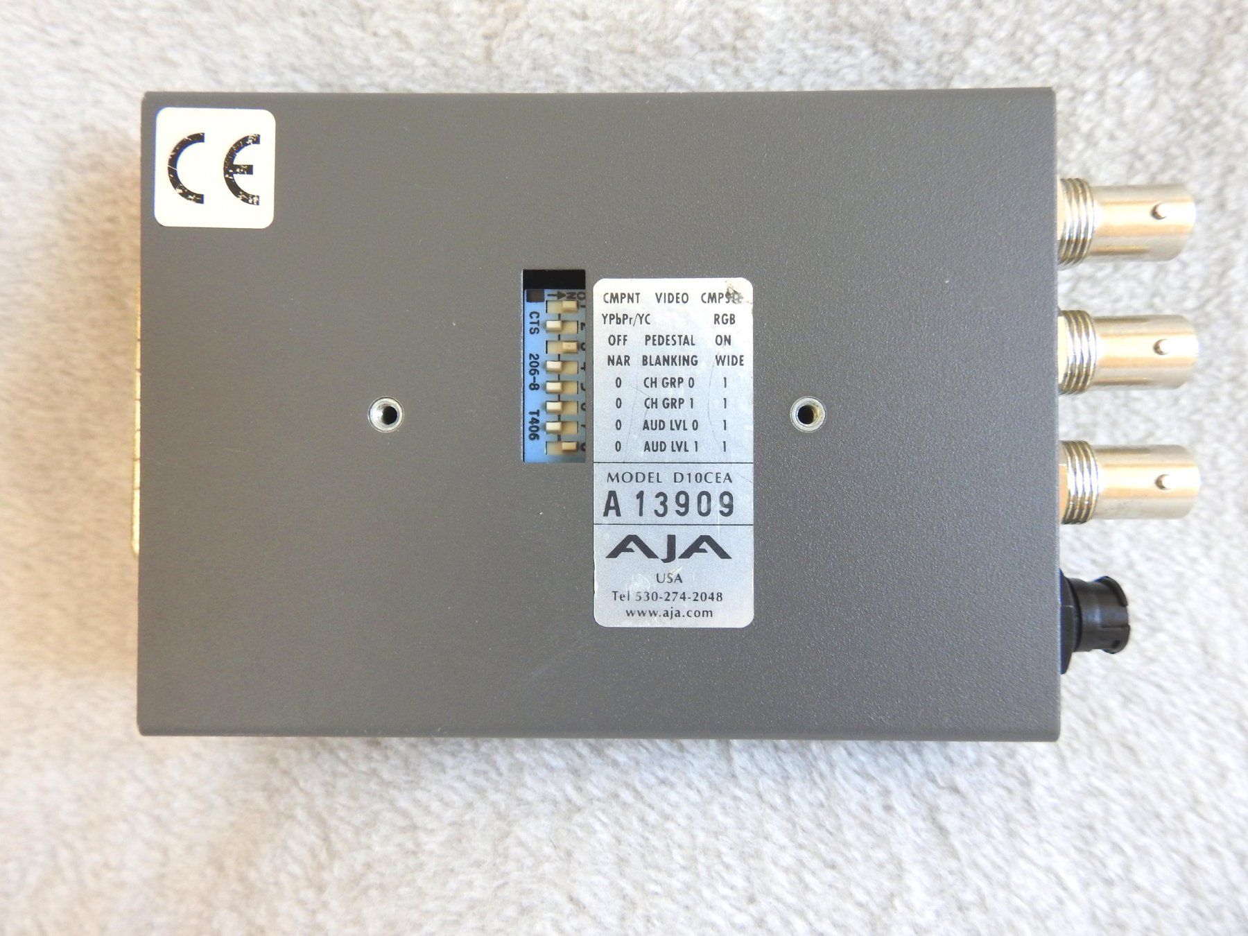 Camcorder: AJA D10CEA SDI to Component/Composite Video 4 Channel – Gebraucht aus Zürich von Malco0 4