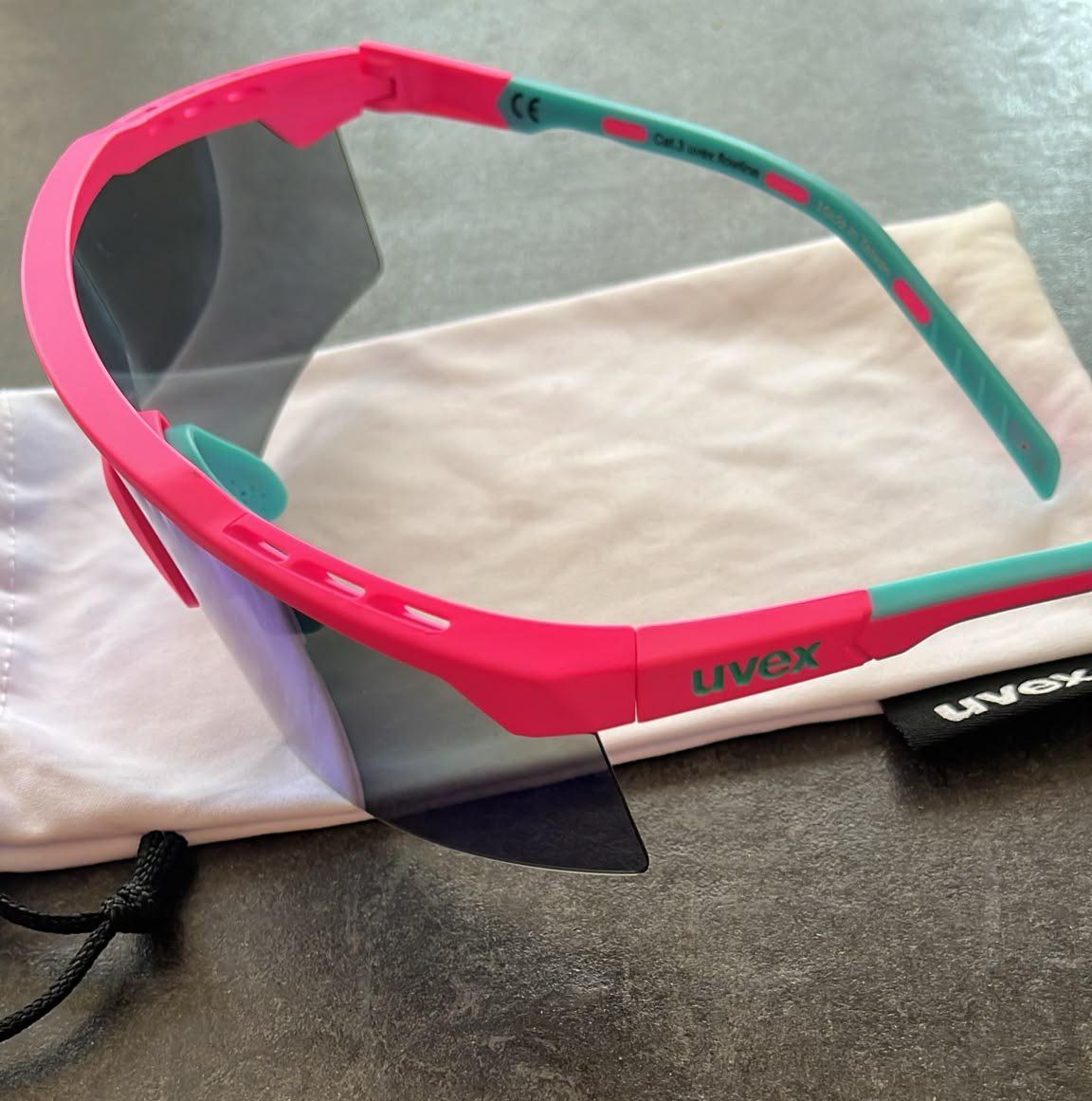 Uvex Lunettes & Verres: UVEX sunglasses flowline mirror blue – D'occasion à Zürich par cmmc 4