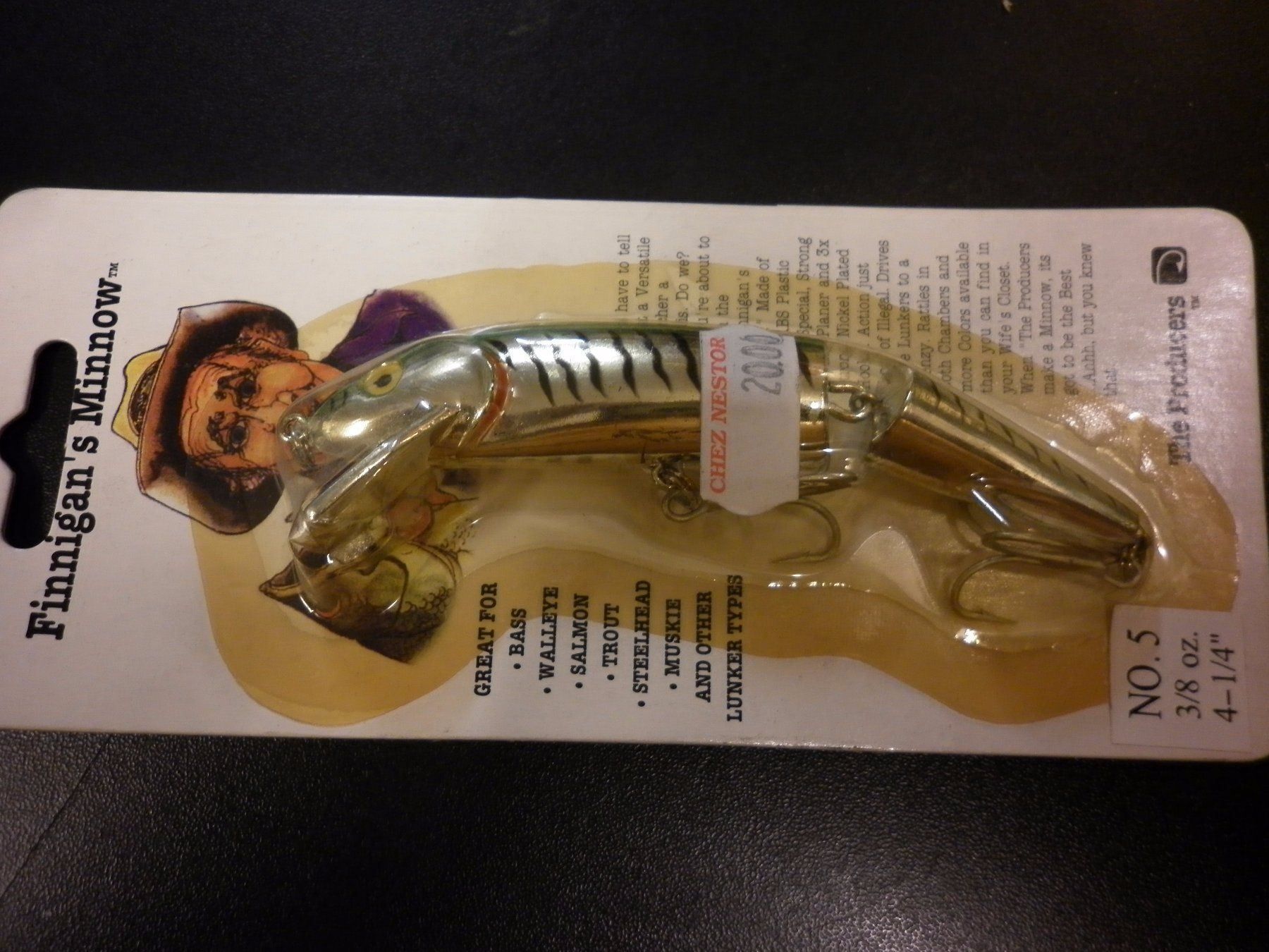 Köder: Finnigan's Minnow 110 mm – Neu und originalverpackt aus Fribourg von versus702