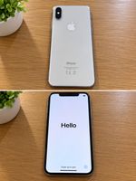 Apple iPhone X 64 GB Silber – guter Zustand – Akku 85%